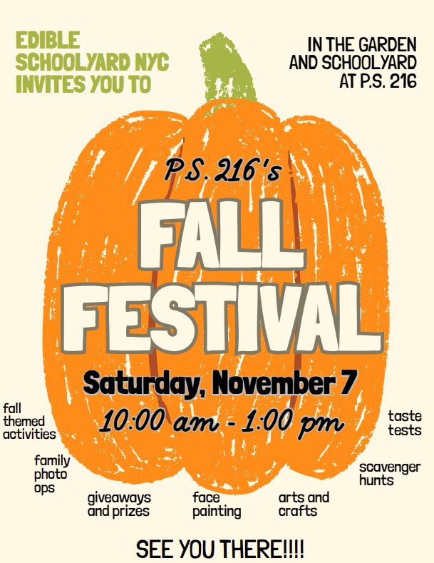 PS216 Fall Festival